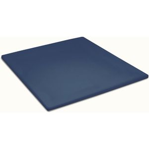 Cinderella - Topper Hoeslaken (tot 15 cm) - Jersey - 140x200 cm/210 cm - Blauw