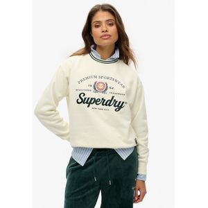 Superdry - Country Club ruimvallend sweatshirt met ronde hals - Dames - Truien