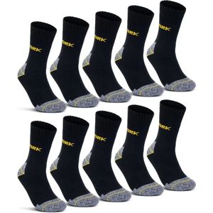 20 paar | thermo werksokken | dikke sokken | zonder knellende boord | maten 39 t/m 50