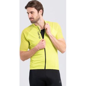 Rukka Raapala R Korte Mouw Wielertrui Geel S Man