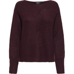Only - ONLDANIELLA - Gebreide Trui - Mauve Wine - Lange Mouwen