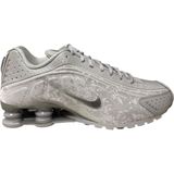 Nike - Shox R4 - Dames Schoenen - Grijs - Synthetisch Materiaal en Textiel