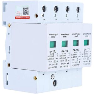 Overspanningsbeveiliging 4P LT1‑40 40kA Beveiligingsmodule Laagspanningsafleider Wit .