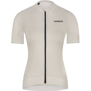 Fietstrui korte mouw Dames STILE,Feather Beige