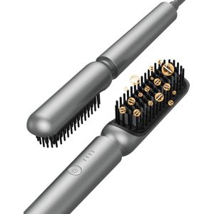 Solacis Draadloze stijlborstel - Stijlborstel - Elektrische haarborstel - Draadloze fohn - Draadloze haarborstel - Must have voor uw haar!