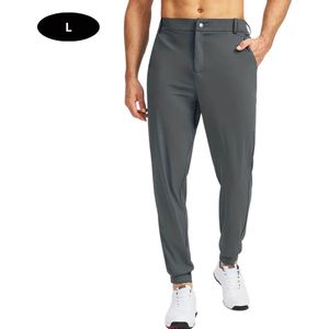Nivard Golfbroek Heren - Golfkleding - Golfen - Golf Accessoires - Nette Pantalon - Donkergrijs S - Maat 46