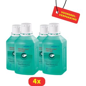 Desderman Verzorgingsgel - Handdesinfectie Gel - 4 x 100 ml - Voordeelverpakking
