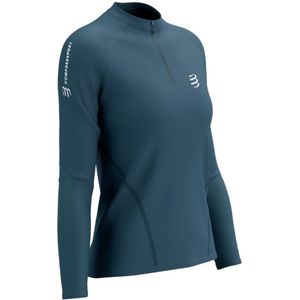 Compressport - Trail HZ LS - T-shirt - Blauw - Dames