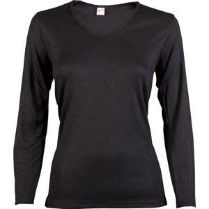 Beeren Dames Thermo Shirt Lange Mouw Zwart XXL