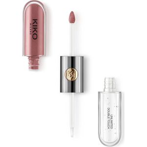 KIKO Milano - Unlimited Double Touch 120 - Vloeibare Lippenstift - Glanzende Finish - Blijft Tot 12 Uur Zitten