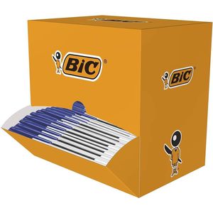 BIC Cristal Balpen Voordeelpak – 150 blauwe balpennen – lijndikte 0.4 mm