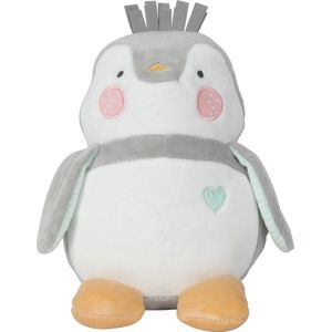 Tiamo Knuffel Lou-lou 28 Cm Pluche Grijs/wit