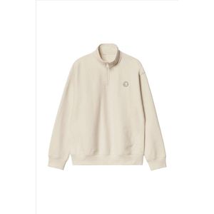 Brooklyn - Beige B-Icon Half Zip sweater | Halve rits | Maat S