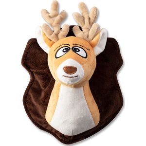 Petshop by Fringe studio - 289759 - Oh deer! - Hondenspeelgoed - Speelgoed hond – Piepspeelgoed voor honden – Speelgoed met pieper - Knuffel hond - Honden speelgoed - Hondenspeeltje - Pluche speelgoed hond - Pluche hondenspeelgoed