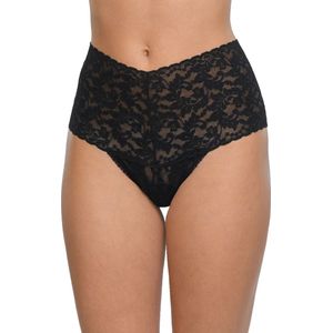 Hanky Panky Retro Thong - 9K1926P - Zwart - One size - XS tot XL