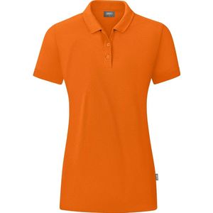 Jako Organic Polo Dames - Oranje | Maat: 34