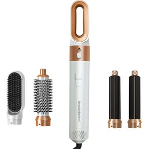 Beautybrand 5-in-1 Fohnborstel - Krultang 5 in 1 - Krulborstel - Fohn - Stijlborstel - Krultangen - Airstyler Pro