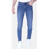 Heren Jeans met Rechte Pijpen - Regular Fit- DP48- Blauw