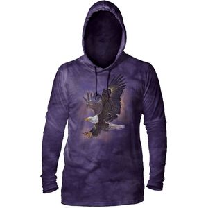 Lightweight Hoodie Eagle Violet Sky S