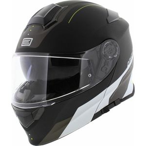 Origine Delta Basic helm Division mat zwart geel - Maat L - systeemhelm motorhelm