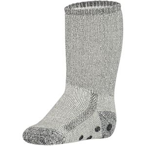 2-Pack Anti-Slip Huissokken met badstof voering voor Kids S3 - Unisex - Grijs - Maat 19-22