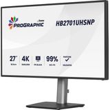 iiyama ProGraphic HB2701UHSNP-B1 - 27 inch - 4K - IPS Black 2.0 - Verstelbaar - DCI-P3(99%) - USB-C Dock
