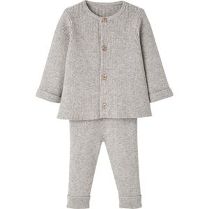 Set met Shirt en Broek voor Baby's - Wit - Gebreide Babyset