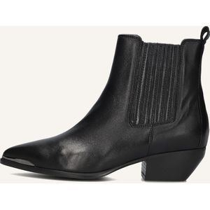 Notre-V - AR230 - Enkellaarsjes - Zwart - Leer