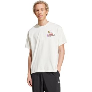 Adidas Berlin Smiley T-shirt Met Korte Mouwen Wit L Man