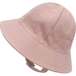 GoudenGracht Bucket Hat - Zonnehoedje baby - Baby hoedje - Zonnehoed kind - Zomer 2023 - Roze