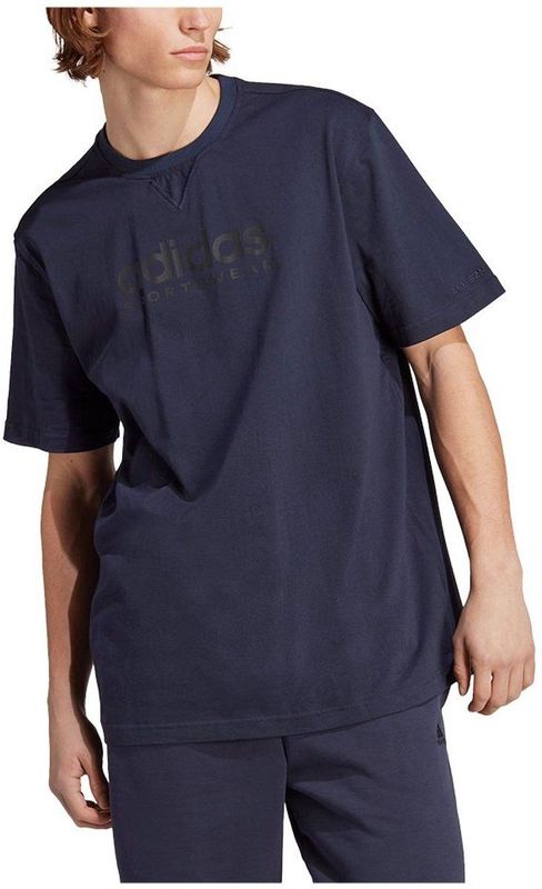 adidas - All Szn - T-shirt - Blauw - Korte Mouwen
