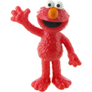 Comansi - Elmo Speelfiguur - Rood - Kunststof - 6,5 cm