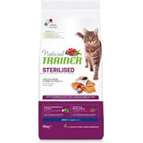 Natural Trainer - Sterilised Salmon Kattenvoer