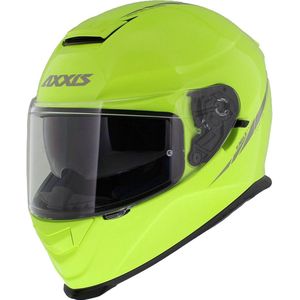 Axxis Eagle SV integraal helm solid glans fluor geel XL