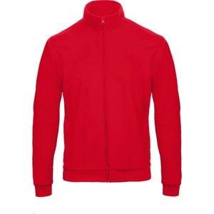 B&C ID.206 Full Zip Sweatjacket CGWUI26 - Red - L
