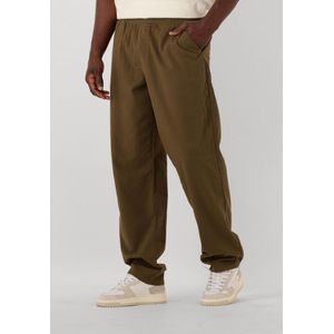 Forét Calm Seersucker Pant Broeken Heren - Khaki - Maat M