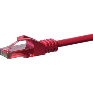 Danicom UTP CAT6 patchkabel / internetkabel 30 meter rood - 100% koper - netwerkkabel