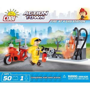 COBI - Action Town 1471 - Brandweer Gasstation