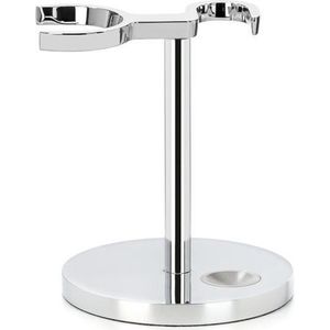 MÜHLE - RHM UNI - Houder - Scheerkwast en Scheermes - Chroom