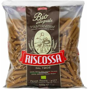 Volkoren penne van Riscossa - 10 zakken x 500 gram - Pasta