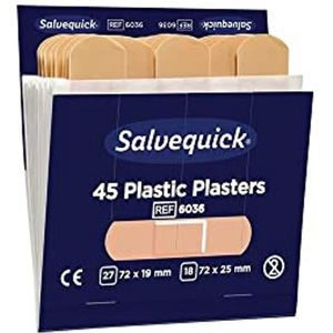 Waterafstotende pleister voor pleisterdispenser - 6 x 45 stuks