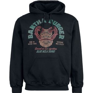 Star Wars Bantha Burger Heren Trui met capuchon - zwart - S