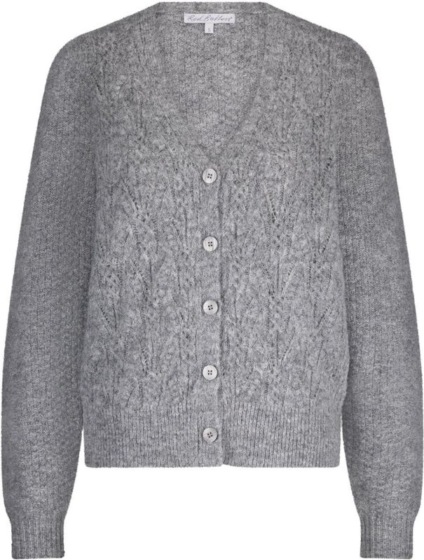 Red Button - SRB4639 - Vest - Grey Melange - Ajour Gebreid