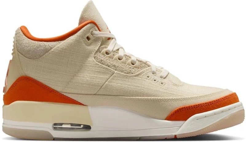 Jordan - Aj3 Retro - Sneakers - Oranje - Dames - Leer en Synthetisch