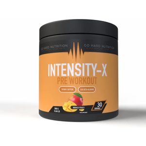 Go Hard Nutrition - Pre Workout Intensity-X - Mango Peach