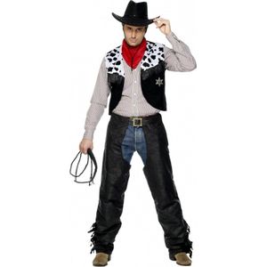 Cowboy kostuum voor heren 52-54 (l)