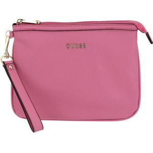 GUESS Toilettas Vanille Flat Top Zip Apricot Roze