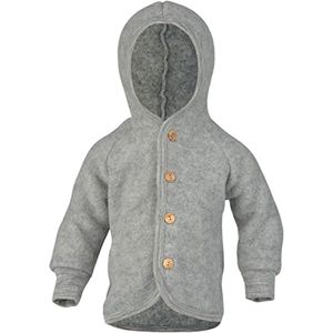Fleece Baby Jas Scheerwol in Natuurlijke Kleuren