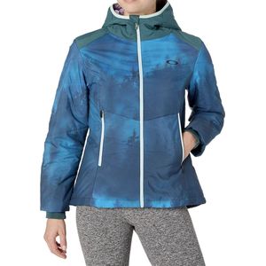 Oakley-rio-2-0-insulated-dwr-jackets-blue-forest voor dames Maat XS