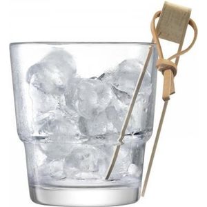 LSA International Mixologist Cocktail Ijsemmer - Hoogte 14 cm - Incl. Tang